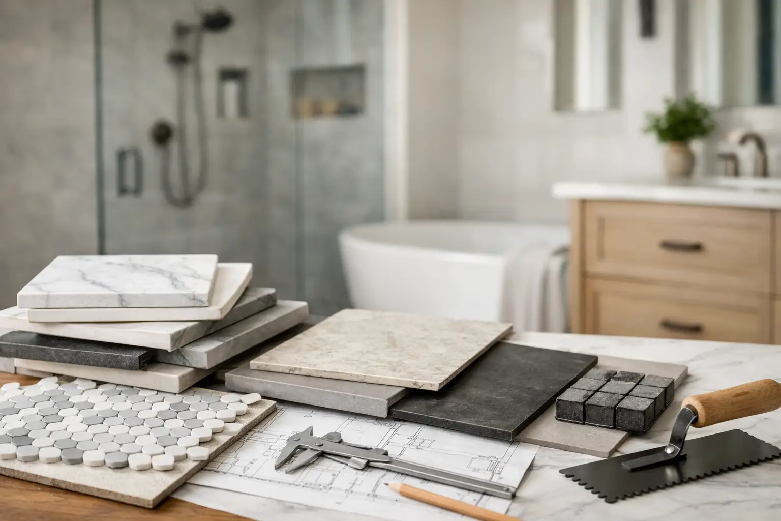 How to Choose Bathroom Tile That Works Hard